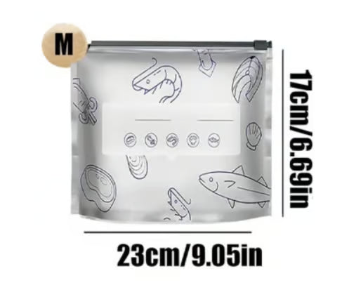 Reusable Aluminum Foil Freshness Seal Bags – Your Kitchen’s New Best Friend! 🍴✨