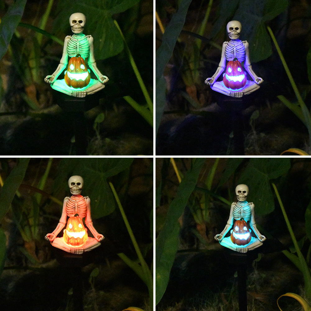 🌟Solar Resin Garden Light – Waterproof Decorative LED Lawn Lamp