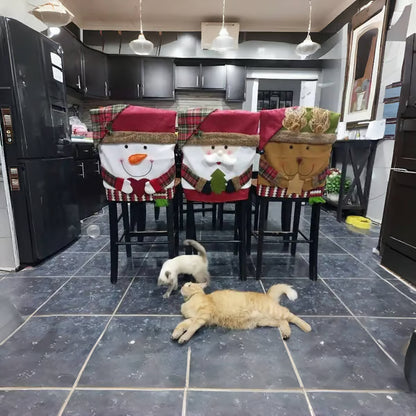 💥Christmas Themed Chair Cover