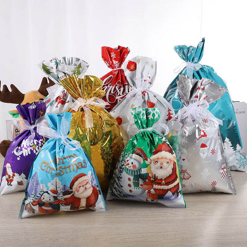 🎄MerryPouch Christmas Drawstring Gift Bags🎅